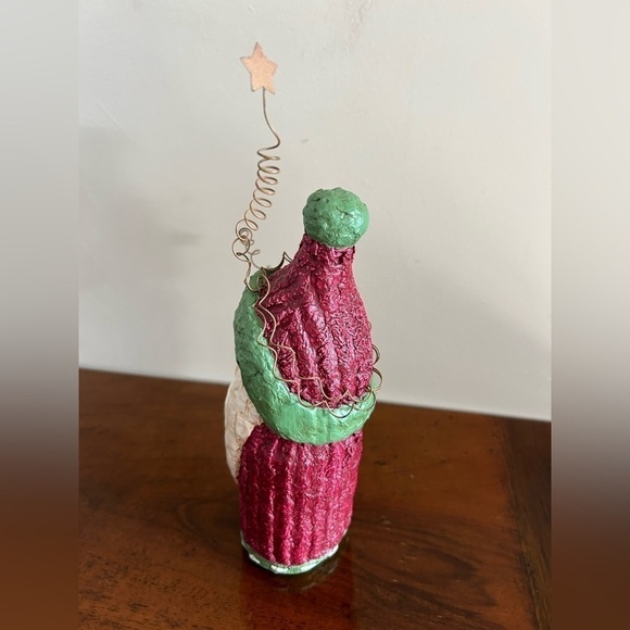 Midwest of Cannon Falls Christmas Santas Vtg CottageApproximately 8” & 8.5” Tall - Picture 4 of 6